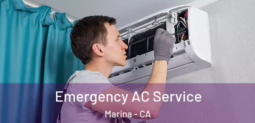 Emergency AC Service Marina - CA