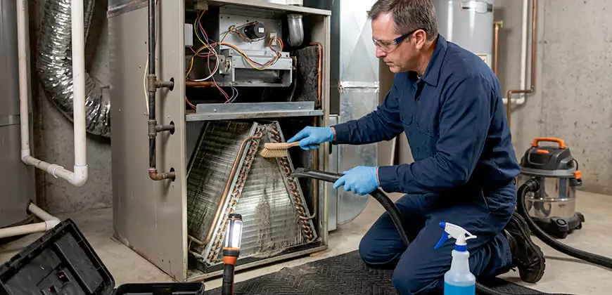 Furnace Coil Cleaning in Marina