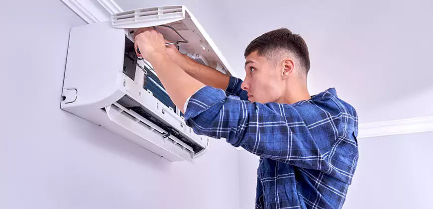 Indoor AC Unit Replacement in Marina