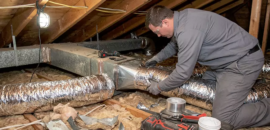 Replace Flexible Ductwork in Marina