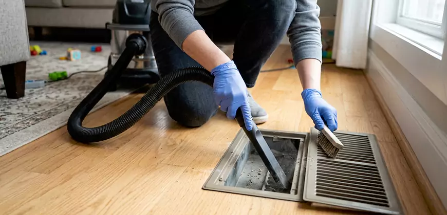 Heating Floor Vent Cleaning in Marina